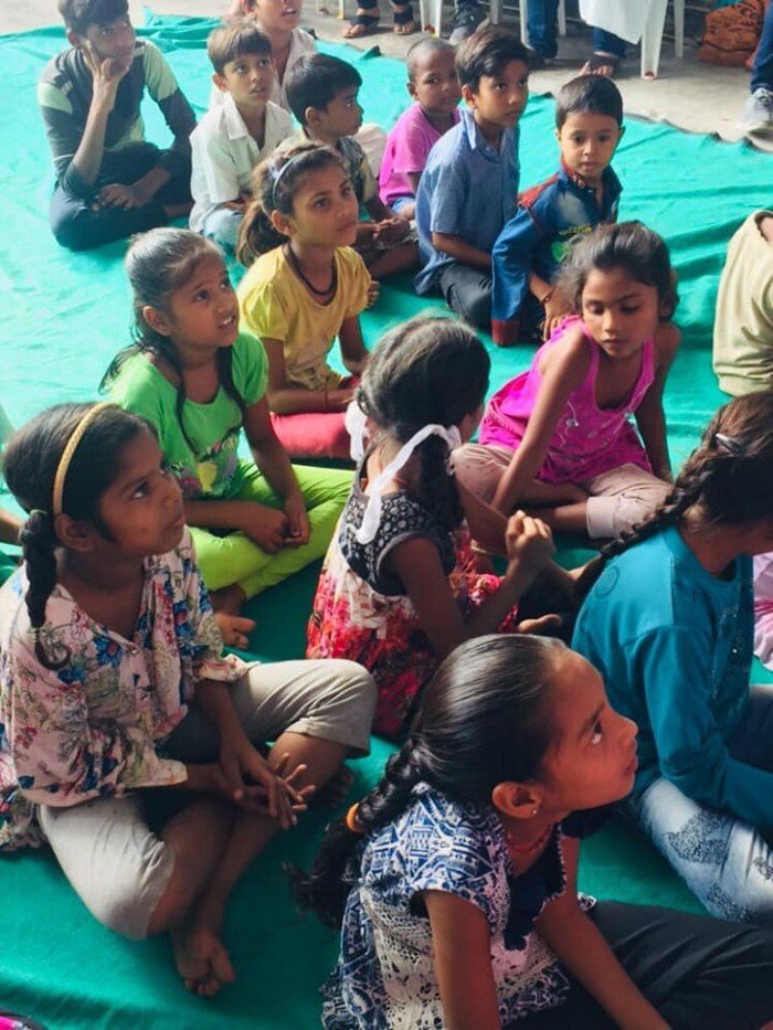 Community help by NGO in Baroda