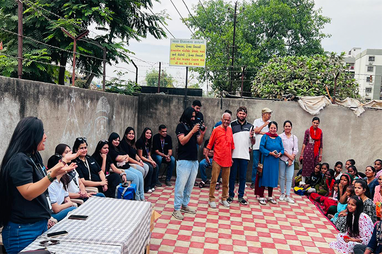 Happy Faces Vadodara community programme