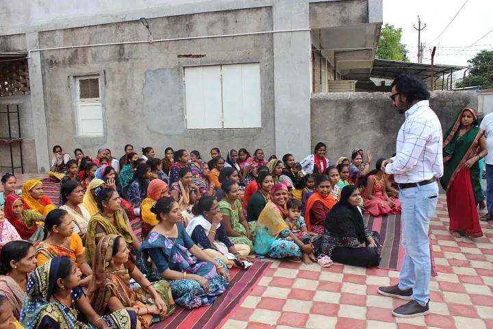 Happy Faces Vadodara social service activity