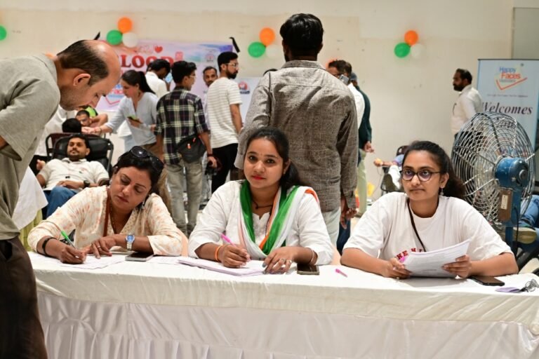 Happy Faces Vadodara blood donation registration